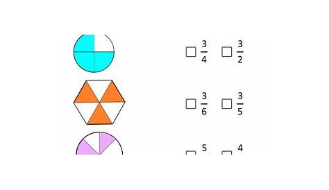 fraction matching worksheet