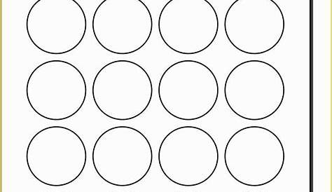 Free Round Sticker Label Template Of 2 Round Label Template 20 Per