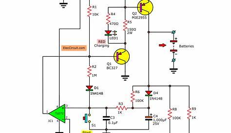 rechargeable circuit diagram