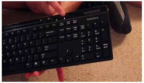 Unboxing Of Insignia Wireless Keyboard - YouTube