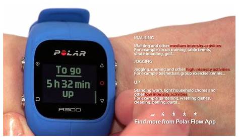 polar a300 fitness watch