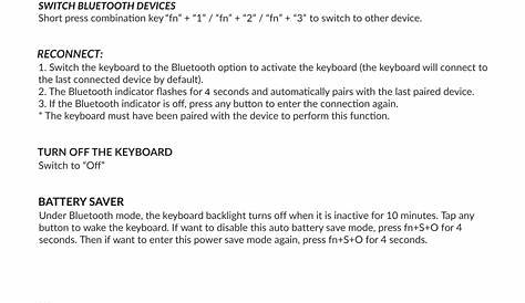 boriyuan keyboard user manual
