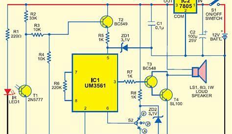 Little Door Guard | Electronic Circuit Diagrams & Schematics