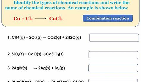Identify Types Of Chemical Reactions Saferbrowser Yahoo Image Search