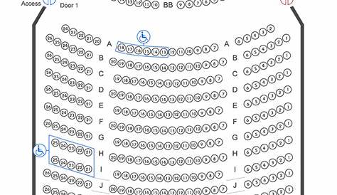 Seating Map - Civic Theatre