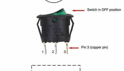 ️2 Pin Rocker Switch Wiring Diagram Free Download| Gmbar.co