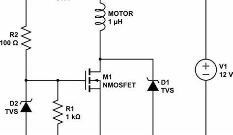 power - N-MOSFET motor driver full protection - Electrical Engineering