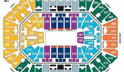 Milwaukee Bucks seating chart | BMO Harris Bradley Center Tickets and