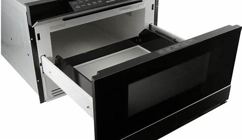 sharp microwave drawer smd2480cs manual