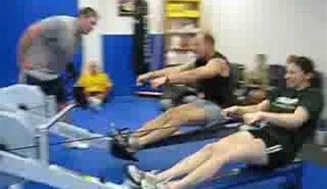 Jerry Hill's CrossFit Oldtown; 500 meter row challenge - YouTube