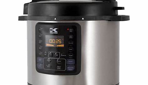 Kalorik 8-Quart Pressure Multi Cooker Black EPCK 45028 BK - Best Buy