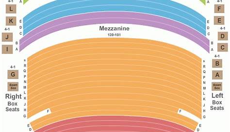 Shea S Performing Arts Seating Chart With Seat Numbers | Brokeasshome.com