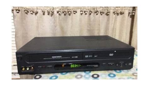 Daewoo DV6T834N DVD/ VCR Combo Hi-Fi Stereo VHS Video Recorder Player