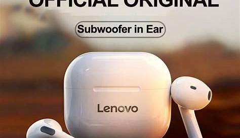 Lenovo LivePods LP40 TWS Semi-in-ear Earbuds - HD Talking BT 5.0