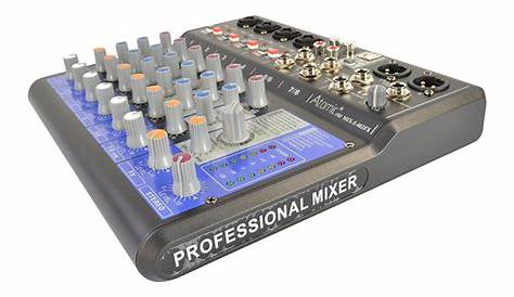 small 2 channel mixer