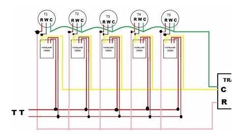 4 wire zone valve wiring diagram