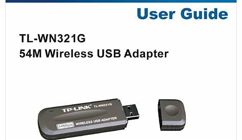 TP-LINK TL-WN321G USER MANUAL Pdf Download | ManualsLib