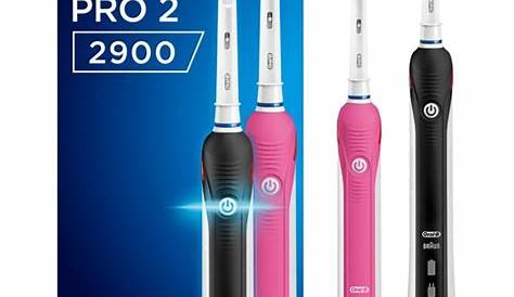 Oral-B Pro 2 Twin Pack Electric Toothbrushes - Tesco Groceries