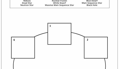 life of a star worksheet