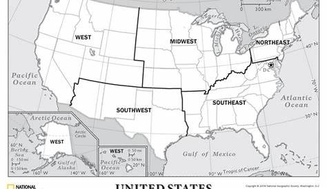 Regions Of The United States Worksheets | 99Worksheets