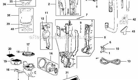 Hoover Windtunnel Parts Diagram - Free Wiring Diagram