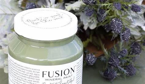 fusion mineral paint green colors