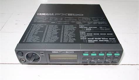 Yamaha FX500 image (#192464) - Audiofanzine