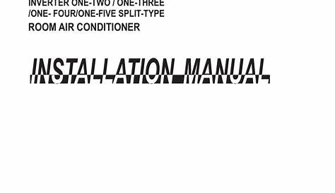 carrier air conditioner manual pdf