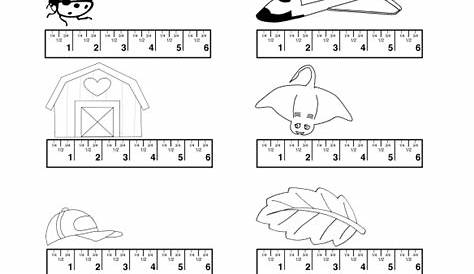 using a ruler worksheet