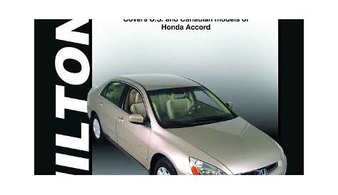 Grethorn: [X978.Ebook] PDF Ebook Honda Accord Automotive Repair Manual