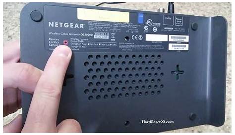 NETGEAR N300 C3000 Router - How to Reset to Factory Defaults Settings