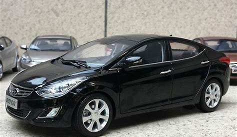 1/18 Dealer Edition 5th Generation (2011-2015) Hyundai Elantra (Black