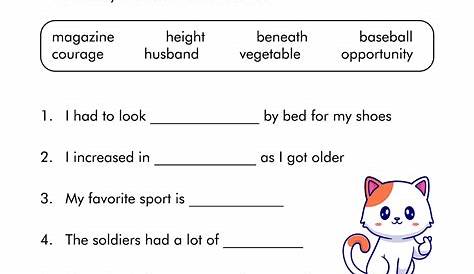 17 Best Images of 7th Grade Vocabulary Worksheets - 7th Grade