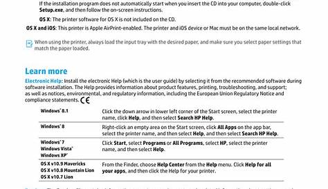 Download HP OfficeJet Pro 6230 Manual PDF | Manualzz