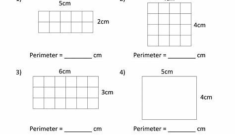 Printable Grade 4 Math Worksheets | Learning Printable Perimeter