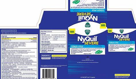 NyQuil Severe Cold and Flu (tablet, coated) JC World Bell Wholesale Co