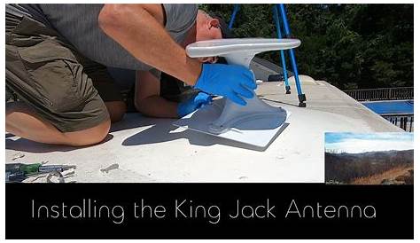 Installing The King Jack Antenna - YouTube
