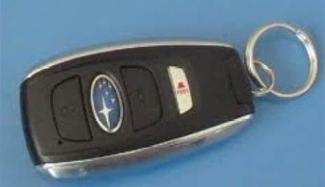 subaru forester 2021 key fob replacement