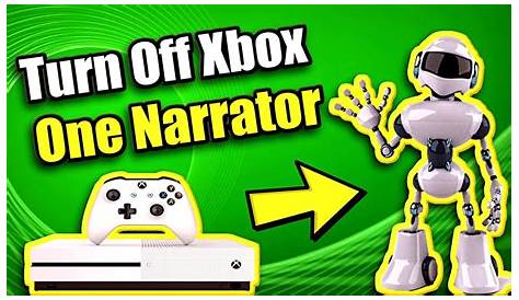 how to turn off narrator in minecraft xbox