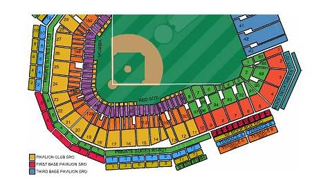 fenway seating chart with rows