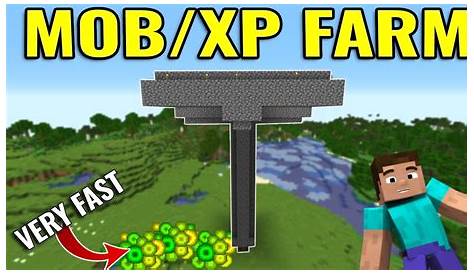 How To Make A EASY Mob XP Farm In Minecraft 1.16.5 - (NO SPAWNER) - YouTube
