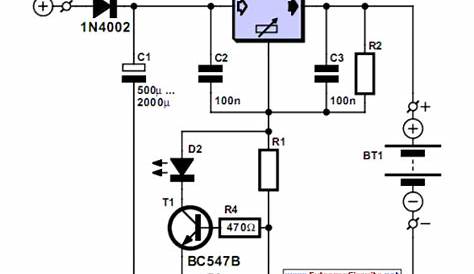 12v Nicd Battery Charger Circuit Diagram