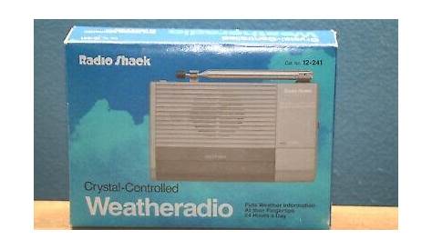 Radio Shack Weather Radio 12-241 BRAND NEW (L) | eBay