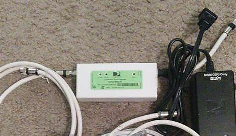 DIRECTV DECA/Moca Broadband Home Adapter kit w/SWiM Power Inserter for