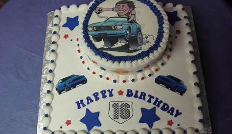 Ford Mustang Birthday Cake - CakeCentral.com