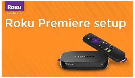 How to set up the Roku Premiere (Model 4620) - YouTube