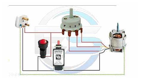home mixer grinder circuit diagram