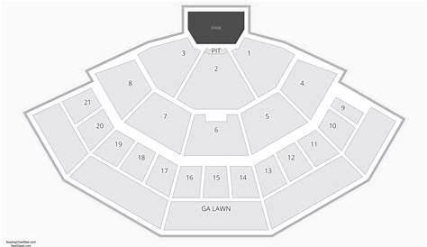american amphitheater seating chart