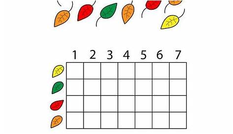 grade 3 leaf bar graph worksheet
