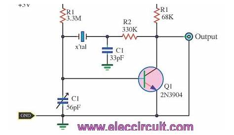 50 hz oscillator circuit diagram